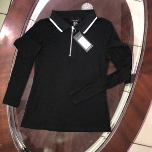 Zipper sport sweater